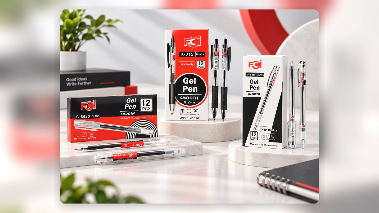 FCI Gel Pens